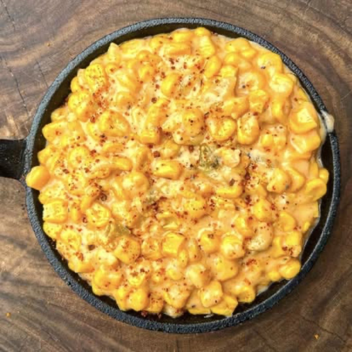 Smoked cheesy corn