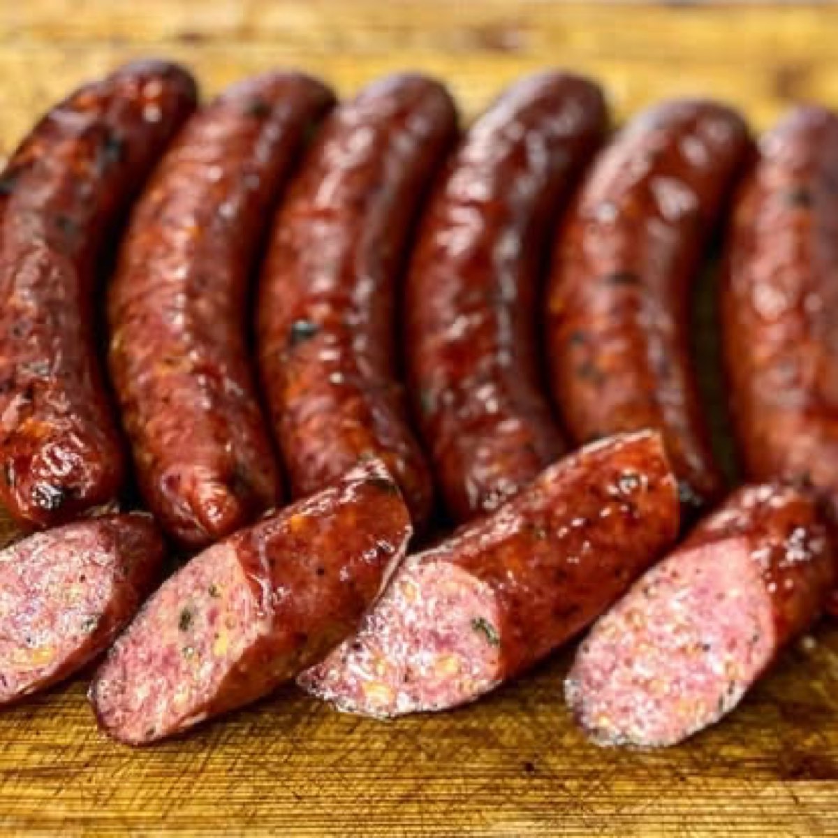 Jalapeño cheddar sausage links