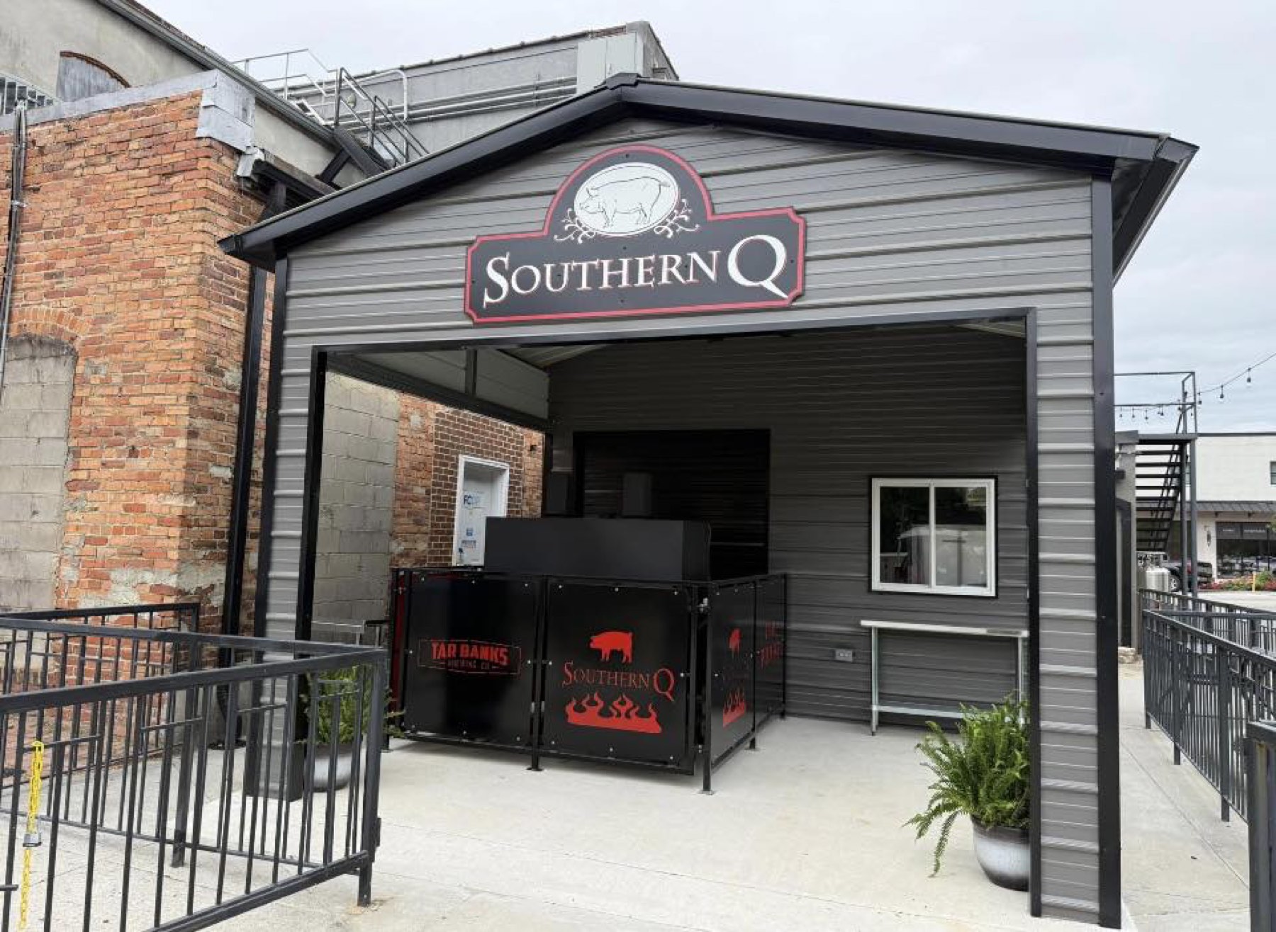 Southern Q storefront, 108 N Main St, Louisburg NC